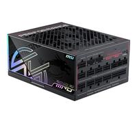 Alimentation PC modulaire MSI MPG Ai1300TS PCIE5 1300W 80 PLUS Titanium Noir