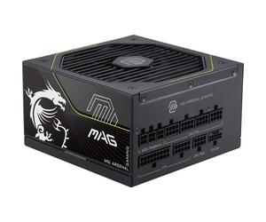 Alimentation PC MSI MAG A1200PLS PCIE5 ATX 3.1 1200W 80 Plus Platinum modulaire PCIe 5.1 12V-2x6 Noir