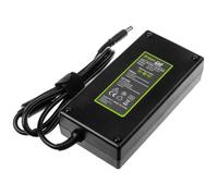 Green Cell AD107P Alimentation Interne 180W pour Ordinateur Portable DELL (19.5V, 9.23A) avec Protections Surtension/Court-Circuit, Certifié CE/RoHS, Noir, 168x83x41mm