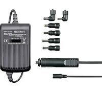 Alimentation PC portable VOLTCRAFT SMP-45 USB 45 W 9.5 V/DC, 12 V/DC, 15 V/DC, 16 V/DC, 18 V/DC, 19