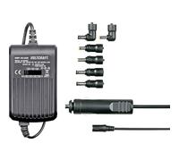 Alimentation PC portable VOLTCRAFT SMP-45 USB 45 W 9.5 V/DC, 12 V/DC, 15 V/DC, 16 V/DC, 18 V/DC, 19