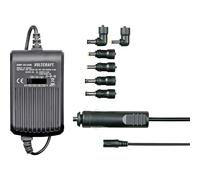 Alimentation PC portable VOLTCRAFT SMP-45 USB 45 W 9.5 V/DC, 12 V/DC, 15 V/DC,