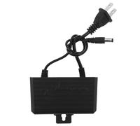 Alimentation pour Caméra Dôme 12v 2a, Adaptateur Secteur Noir | Plastique Alliage, Montage Mural Intérieur, Anti-interférence, Étanche, Trous Prêts à Poser,