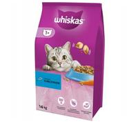 Alimentation pour chat - WHISKAS - Thon avec légumes - 14 kg - Croquettes - Adulte