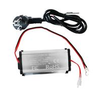 Alimentation pour Chauffage - Prise -Cigare Plug and Play, transformateur Courant continu 15 A, Adaptateur onduleur Secteur AC DC, boîte en Plastique Ignifuge | Convertisseur Tension