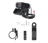 Alimentation pour guidon de moto 60 W - Charge rapide - Prend en charge les protocoles QC3.0 - Convient à la plupart des smartphones et tablettes compatibles