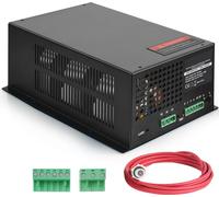 Alimentation pour laser CO2 SucceBuy, 150 W pour tube laser, courant constant et protection contre le fonctionnement à vide, dissipation rapide de la chaleur, compatible avec les graveurs et les décou