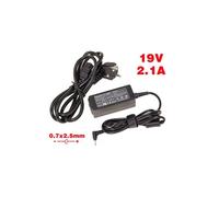 KALEA-INFORMATIQUE Alimentation pour PC Portable 19V 2.1A embout 0.7x2.5mm. Similaire à EeeePC 1015PEM 1015PN 1201K 1001PX-EU27-BK 1015PEB G
