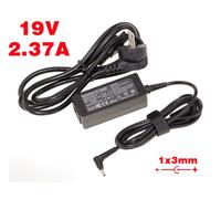 KALEA-INFORMATIQUE Alimentation pour PC Portable 19V 2.37A embout 1x3mm. Similaire à NP940X3G NP940X3L NP940X5J NP905S3G NP915S3G NP900X3L G