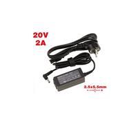Alimentation pour PC Portable 20V 2A embout 2.5x5.5mm, en remplacement pour LS 0225A2040 41R4441 45K220