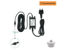 BIOGENTS Câble d'Alimentation Extérieur Pour Piège Extérieur Anti-Moustiques & Moustiques Tigres BG-MOSQUITAIRE | Efficace Contre Les Moustiques Tigres