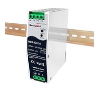 Alimentation pour rail DIN 24V, 120W, 5A ; transformateur 230V à 24V, rail DIN, 24 VDC, transformateur de sonnerie, ReleyWell, NDR-120-24