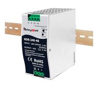 Alimentation pour rail DIN 48V,240W, 5A ; transformateur 230v vers 48v led, rail DIN, alimentation 48 volts, transformateur de sonnerie, ReleyWell, NDR-240-48