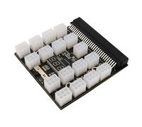 Alimentation PSU pour serveur 1200W, adaptateur de carte de dérivation avec 12/17 Ports ATX 6 broches pour DPS-800GB 1200FB 1200QB A