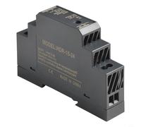 Alimentation rail à découpage CC pour automatisation industrielle - Sortie 12 V/24 V, jusqu'à 30 W, avec surtension, surcharge, surintensité et court-circuit (HDR-15-24)