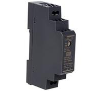 MeanWell HDR-15-12 Bloc d'alimentation pour rail DIN, Noir