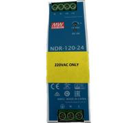Alimentation Rail Din 220VAC MW MEAN WELL NDR-120-24