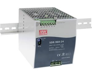 Alimentation rail DIN MEAN WELL SDR-960-24 40 A 960 W 1 x