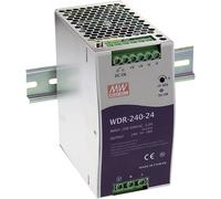 Alimentation rail DIN MW Mean Well WDR-240-24 10 A 240 W 1 x