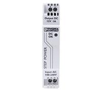 Alimentation Rail DIN Phoenix Contact STEP-PS/1AC/12DC/1 2868538 12 V/DC 1.1 A 12 W 1 x 1 pc(s)