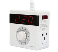 Alimentation Reglable AC220V 4000W SCR Régulateur de tension réglable Régulateur de température Contrôleur de température Dimmer Moteur Speed Controller Stabilisateur de la tension de laboratoire Al