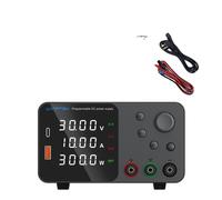 Alimentation réglable en courant continu, sortie 30V, intensité 10A, TPS3010 Noir