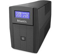 Atlantis Land Alimentation sans interruption A03-HP1003 800VA 480W onde sinusoïdale pure LCD 2x Shuko