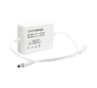Alimentation sans interruption UPS pour routeur WiFi avec sortie 5 V et 12 V, bloc d'alimentation de secours avec courant de 2000 mA, batterie stable pour un fonctionnement sans interruption (12 V CC
