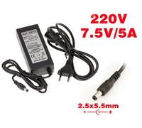 KALEA-INFORMATIQUE Alimentation Secteur 220V vers 7.5V DC 5A avec connecteur 2,5mm x 5,5mm (diamètres Interne/Externe)