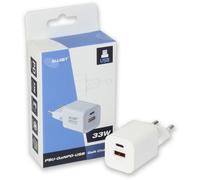 Alimentation secteur Z ALLNET QC USB-C PD GaN Netzteil 33 watts 1x USB Typ-A QC 1x USB Typ-C**EU PLUG**