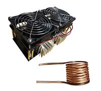 Alimentation secteur ZVS 1800 W, plaque de chauffage par induction, module 12 V-48 V, bobine de chauffage, plaque chauffante avec tubes en cuivre, outils de bricolage