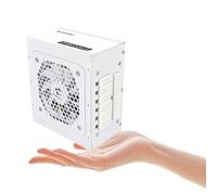 Alimentation SFX 80Plus Bronze 500/600/750 W, entièrement modulaire, blanche, for châssis Mini ITX et petits boîtiers d'ordinateur, entrée 100/220 V(500W)