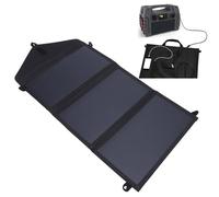 Alimentation solaire à chargeur solaire de 100 W portable, USB Power Bank Sortie | Alimentation d'urgence pour Smartphone, ordinateur portable, tablette sur la route pendant le camping, la pêche ou