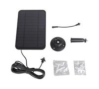 Alimentation solaire à économie d'énergie conçue pour certaines caméras de série. Contient un kit de montage et un connecteur de type C. Panneau solaire étanche