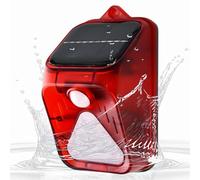 Alimentation Solaire Animal Drive, Animal Drive Outdoor - Alimentation Cerf pour 4 Modes - Détecteur étanche Extérieur, Lumière de Sécurité Ferme, Exterieur Animal Drive pour Ferme, Sons