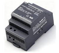 Alimentation Sur Rail DIN 12V DC 5A 60W, Entrée 100-240V AC 50/60 Hz Transformateur Sur Rail DIN pour l'Automatisation Domestique ou Industrielle