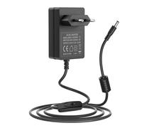 Alimentation Switch 12V Adaptateur 12V 2A Compatible avec Seagate Freeagent Goflex WD Western Digital My Book Essential HDD Disque Dur Externe numérique WD My Cloud Cordon d’Alimentation