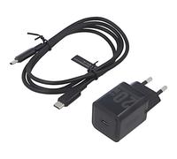 Chargeur De Charbon Pour Prise Ue, Type-C, Technologie Gan, 20w, 1m - Vention (Tz-Fepb0-Eu-01) - Noir