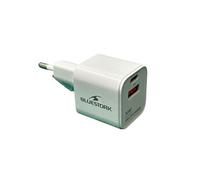 Alimentation Universelle 30W - Charge rapide QC3 - Usb A et Usb C - Blanche