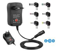 Alimentation Universelle - Adaptateur de Voyage - 2000 mA - 6 Prises - USB 5V 2.1A - 30W Max