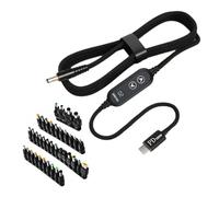 Alimentation USB C CC 5,5 mm 100 W avec 5 V/12 V/15 V/19 V/20 V Sortie multiple USB vers cordon d'alimentation directe 38 adaptateurs pour ordinateurs portables Tension Câble de charge
