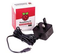 Alimentation USB-C Officielle Raspberry Pi 4, Noir UK - RASPBERRY-PI