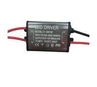 Alimentation variable, Alimentation LED étanche à courant constant, projecteur extérieur, lèche-mur, lampadaire, alimentation isolée, large tension, 1 500 W(1-3X1W300ma)