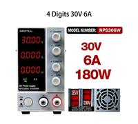 Alimentation variable NPS605W 306W 3010W 1203W variable Ajustable Dc Changer de source d'alimentation 6a 10a Banc de laboratoire Source d'alimentation Alimentation de banc ( Color : 4 Digits 30V 6A