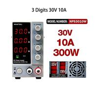 Alimentation variable NPS605W 306W 3010W 1203W variable Ajustable Dc Changer de source d'alimentation 6a 10a Banc de laboratoire Source d'alimentation Alimentation de banc ( Color : 3 Digits 30V 10A