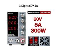 Alimentation variable NPS605W 306W 3010W 1203W variable Ajustable Dc Changer de source d'alimentation 6a 10a Banc de laboratoire Source d'alimentation Alimentation de banc ( Color : 3 Digits 60V 5A