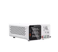 Alimentations DC programmables Alimentation CC régulée et Ajustable, 30 V/60 V, 5 A/10 A, for la réparation d'ordinateurs Portables et de téléphones Portables.(120V3AWhite(TPS1203))