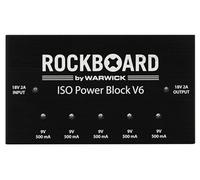 Rockboard Bloc d'alimentation ISO Power Block V6 – Multi‑alimentation isolé