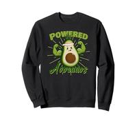 Alimenté par Avocado Funny Gym Apparel pour Les Amateurs d'avocat Sweatshirt