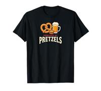Alimenté par Bretzels & Beer Fun Foodie T-Shirt